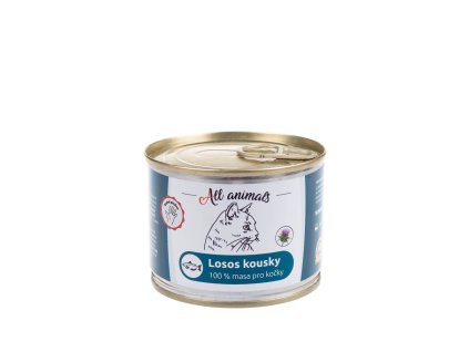 All Animals CAT losos kousky 200g