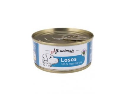 All Animals DOG losos mletý 90g