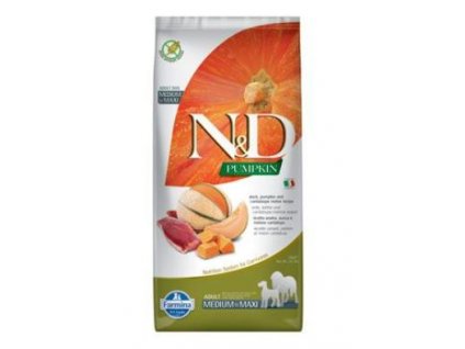 N&D Pumpkin DOG Adult M/L Duck & Cantaloupe melon 12kg