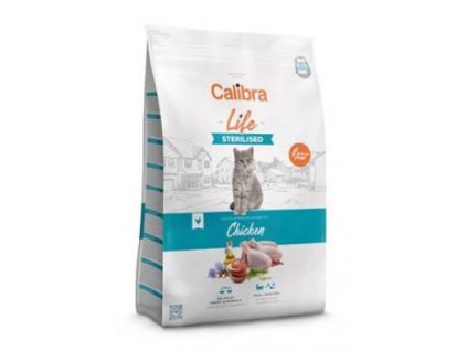 Calibra Cat Life Sterilised Chicken 1,5kg superprémiové krmivo pro sterilizované kočky