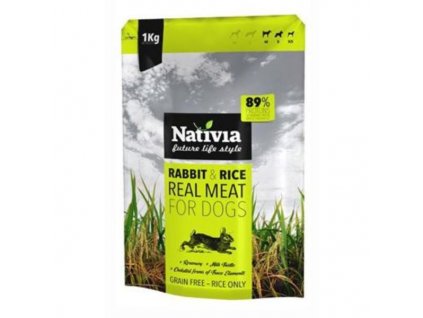 Nativia Real Meat Rabbit&Rice 8kg