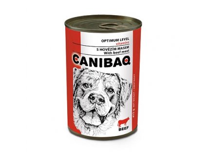 Canibaq Classic konzerva pes hovězí 415 g