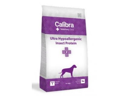 Calibra VD Dog Ultra Hypoallergenic Insect 12kg veterinární dieta suché krmivo pro psy granule