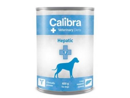 Calibra VD Dog veterinární dieta konzerva pro psy Hepatic 400g NEW