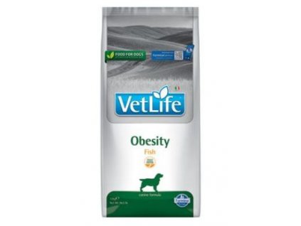 Vet Life Natural DOG Obesity Fish 12kg