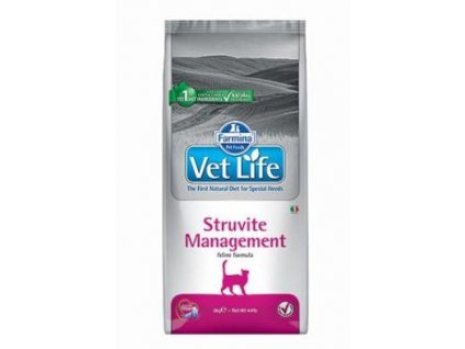 Vet Life Natural CAT Struvite Management 2kg veterinární dieta suché krmivo pro kočky