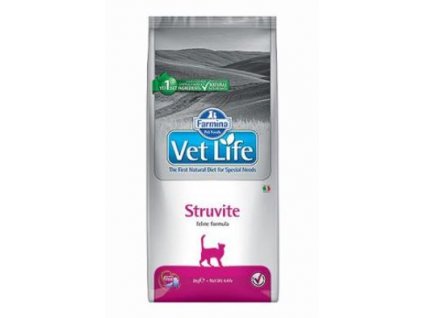 Vet Life Natural CAT Struvite 2kg veterinární dieta suché krmivo pro kočky