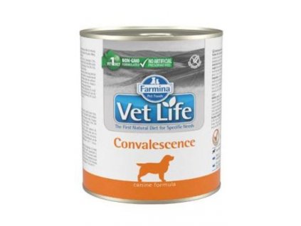 Vet Life Natural Dog konzerva veterinární dieta pro psy Convalescence 300g