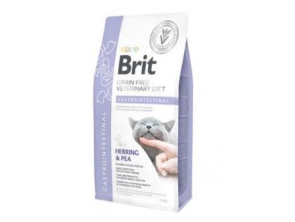 Brit VD Cat GF Gastrointestinal 5kg veterinární dieta suché krmivo pro kočky