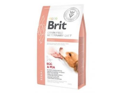 Brit VD Dog GF Renal 2kg veterinární dieta suché krmivo pro psy granule podpora funkce ledvin u psa