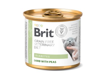 Brit VD Cat GF konz Diabetes 200g
