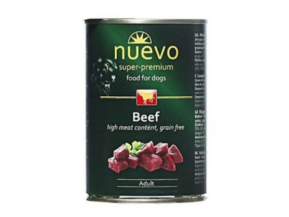 Nuevo pes adult Hovězí konz. 400g