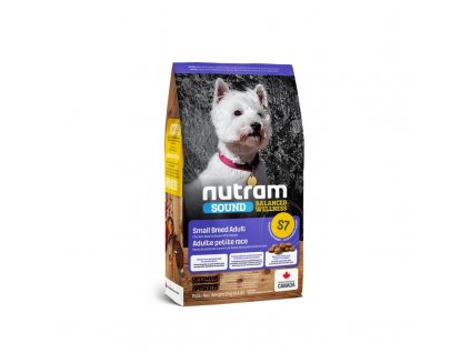 s6 nutram sound adult dog small breed pro dospele psy malych plemen 0