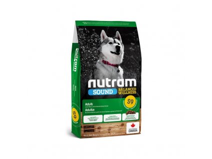 s9 nutram sound adult dog lamb pro dospeleho psa z jehneciho masa 0