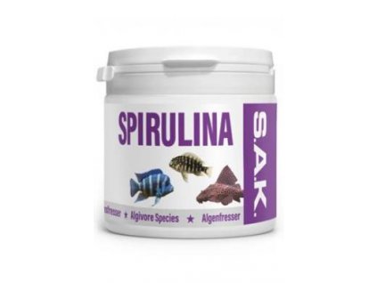 S.A.K. Spirulina 75 g (150 ml) velikost 1