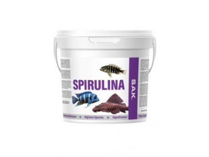 S.A.K. Spirulina 1500 g (3400 ml) tablety