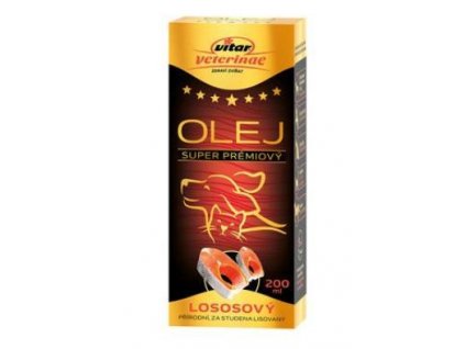 VITAR Veterinae Lososový olej 200ml