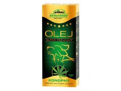 VITAR Veterinae Konopný olej 500ml