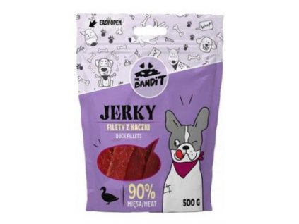 VetExpert Mr.Bandit pochoutka JERKY kachní filety 80g