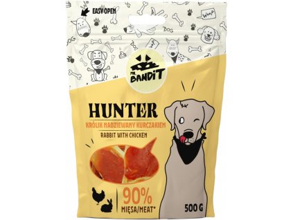 VetExpert Mr.Bandit poch. HUNTER králík a kachna 500g