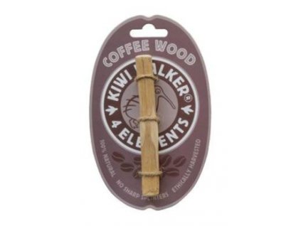 Hračka pes 4Elements Coffee Wood dřevo XS Kiwi