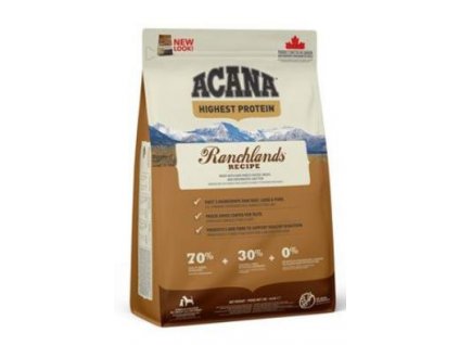 Acana Dog Ranchlands Recipe 2 kg krmivo pro psy