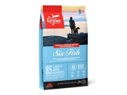 Orijen Dog Six Fish 11,4kg NEW