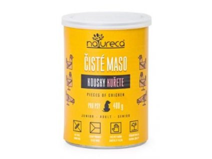 NATURECA konz. kuřecí kousky pro psy 400g