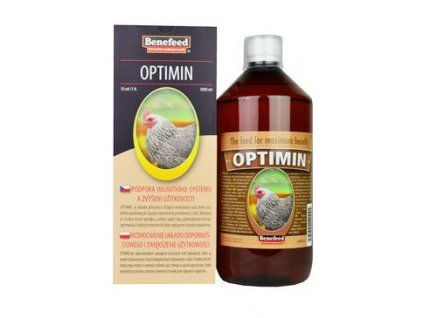 Optimin D pro drůbež 1l podpoří imunitní systém a zvýší užitkovost drůbeže