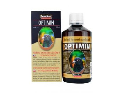 Optimin H holubi sol 500ml podpoří imunitní systém a zvýší užitkovost holubů