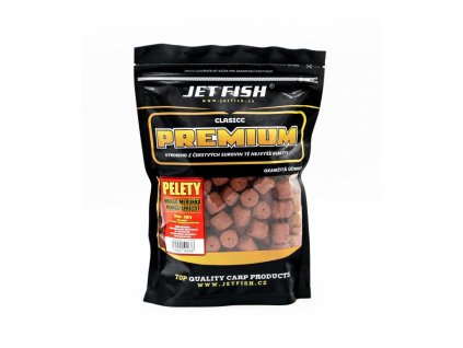 Jet Fish Premium clasicc pelety MANGO MERUŇKA 18mm 700g