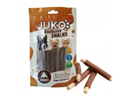 JUKO Snacks Hmyzí protein na žvýkací tyčince 70 g