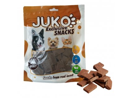 JUKO Snacks Hmyzí kostky 250 g