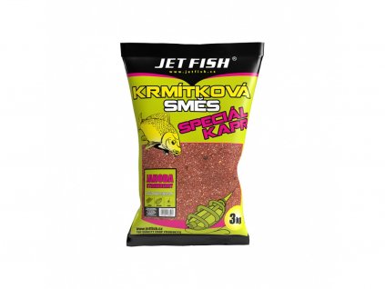 Jet Fish Krmítková směs JAHODA 3 Kg