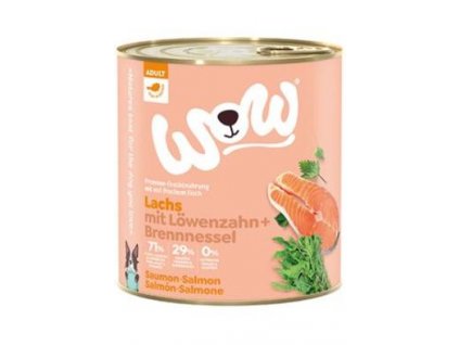 WOW konzerva Losos s rajčaty Adult 800g