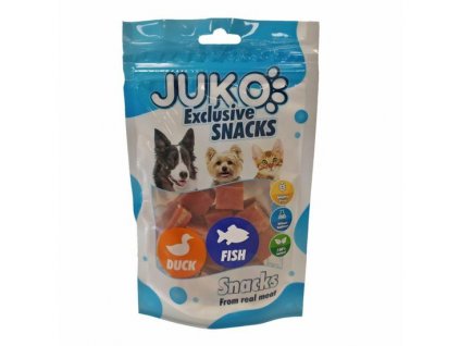 Savory codfish filled duck Bite JUKO Snacks 70 g