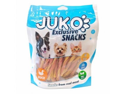 JUKO Snacks Tasty Chicken, duck, pumpkin twist Stick 250 g