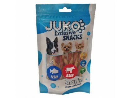 Beef pollock twist Stick JUKO Snacks 70 g