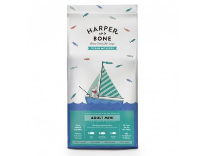 Harper and Bone Dog Adult Mini divy oceánu 2 kg