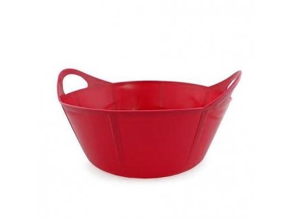 Plastový kbelík Gewa Flexi 15 l červená