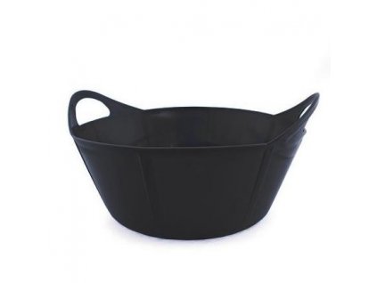 Plastový kbelík Gewa Flexi 15 l černá