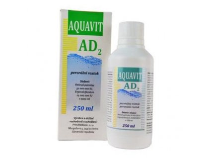 Aquavit AD2 sol 250ml pharmagal vitamínový přípravek pro zvěř