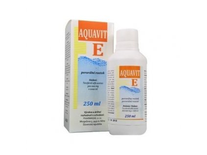 Aquavit E sol 250ml Pharmagal vitamínový přípravek pro zvěř ve vodě rozpustný