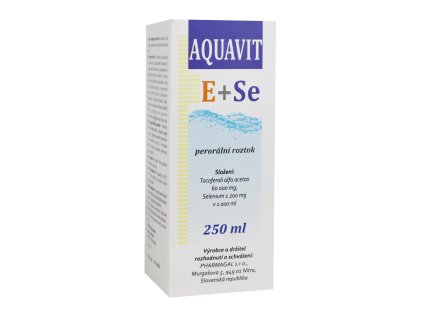 Aquavit E+Se sol 250ml