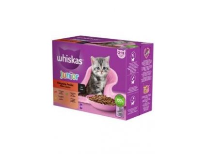 Whiskas kaps. Core Junior klas.výběr š. 12x85g