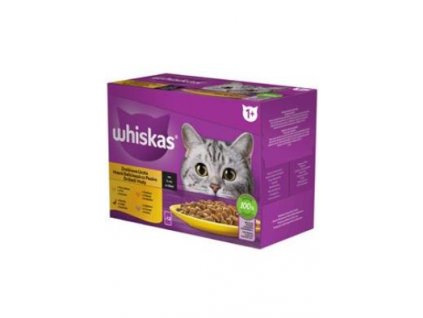 Whiskas kaps. Core drůb. výběr š. 12x85g