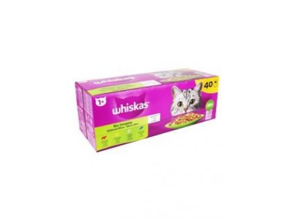 Whiskas kaps. Core drůb.výběr ž. 40x85g