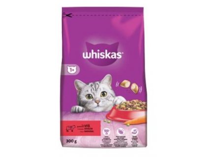 Whiskas Dry s hovězím 300g