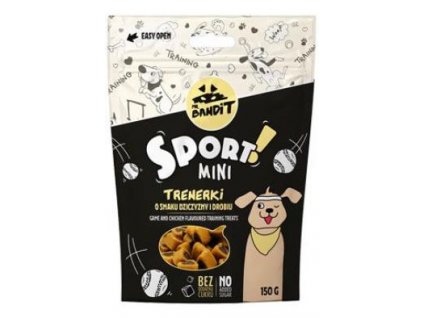 VetExpert Mr.Bandit pochoutka SPORT MINI kuře zvěř150g