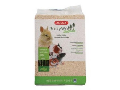 Podestýlka RodyWood Nature 60l Zolux